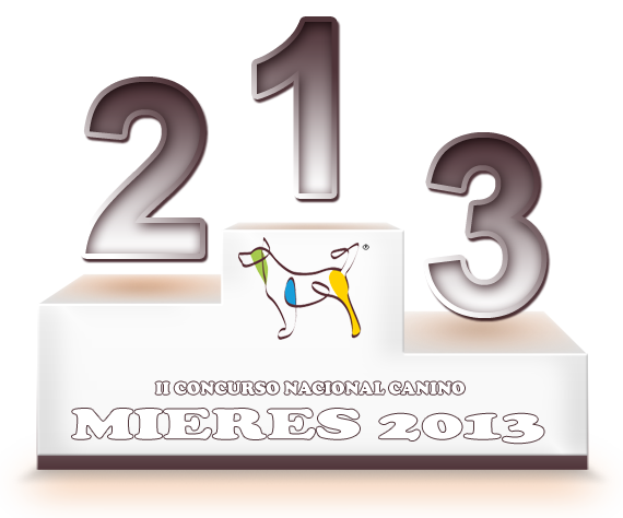 II Concurso Nacional Canino de Mieres 2013 - Resultados