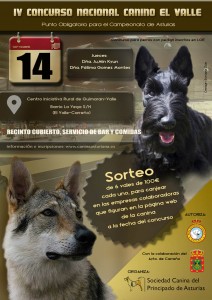 Concurso Nacional Canino de El Valle 2014