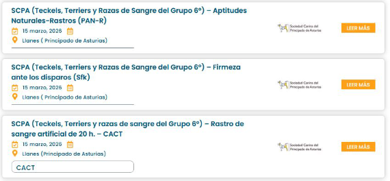 Prueba P.A.N.-R / SFK / Rastro de sangre artificial (CACT)